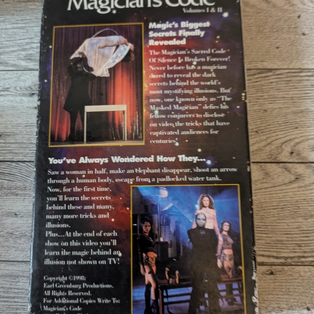Breaking the Magician's Code VHS - Picture 3 of 5